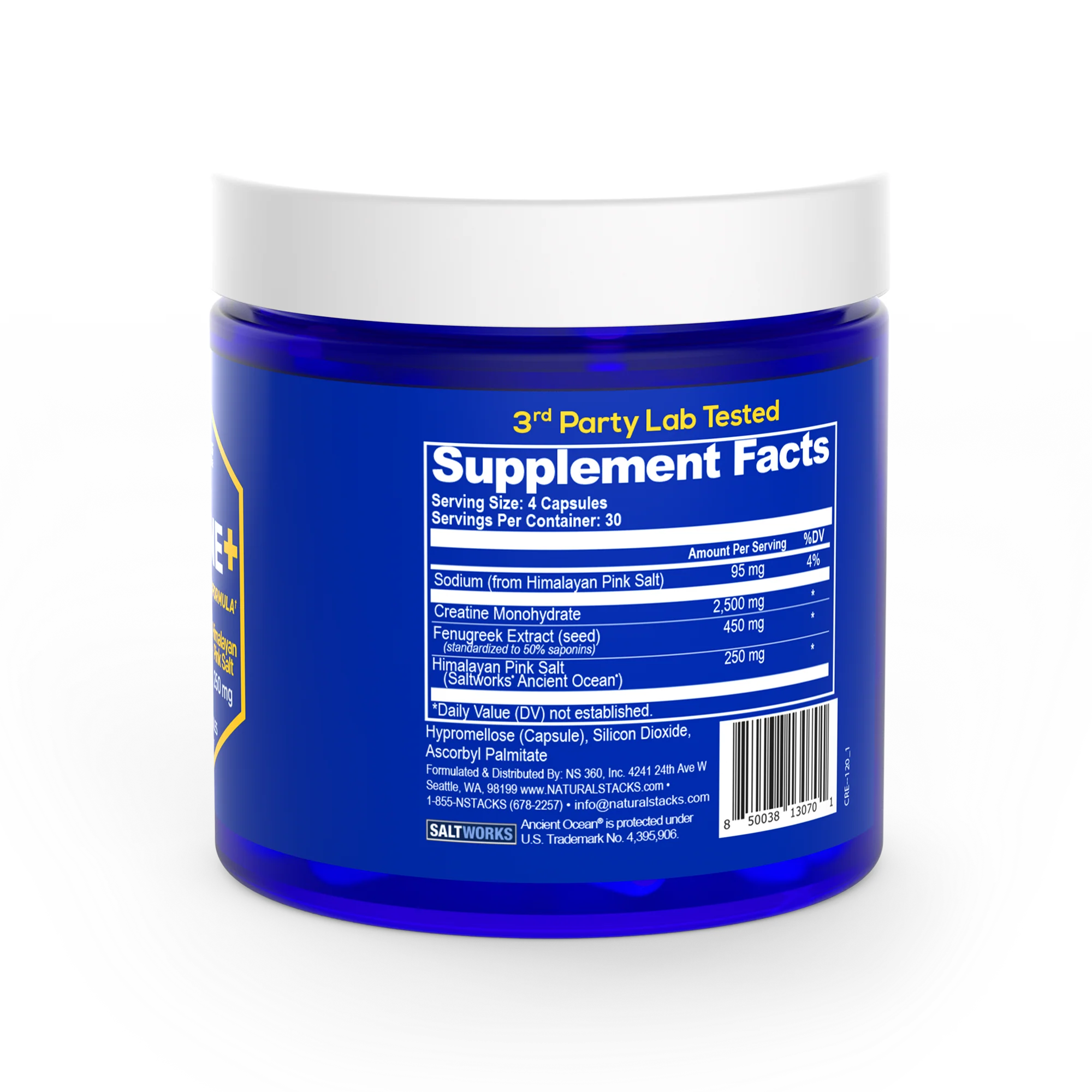 Creatine+ from Natural Stacks (30 Servings)