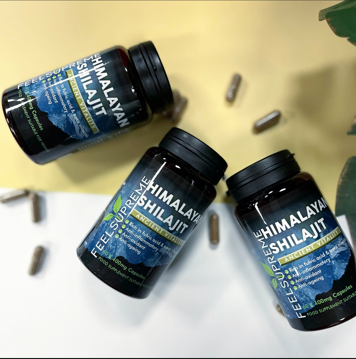 Feel Supreme Himalayan Shilajit (60 capsule)
