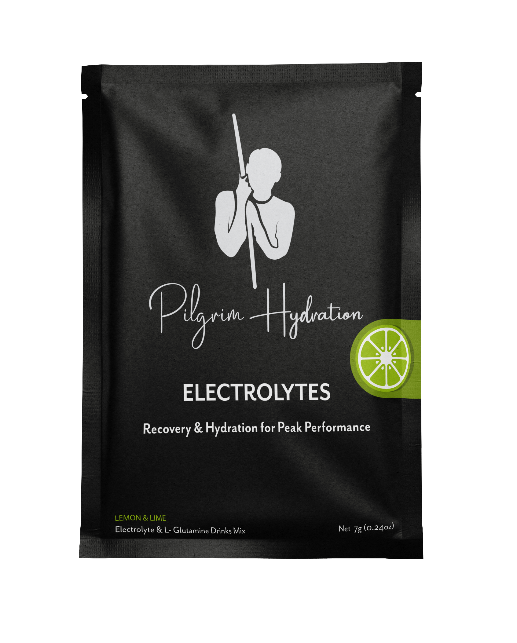 PILGRIM HYDRATION RECOVERY ELECTROLYTE SACHETS X 5 - LEMON & LIME