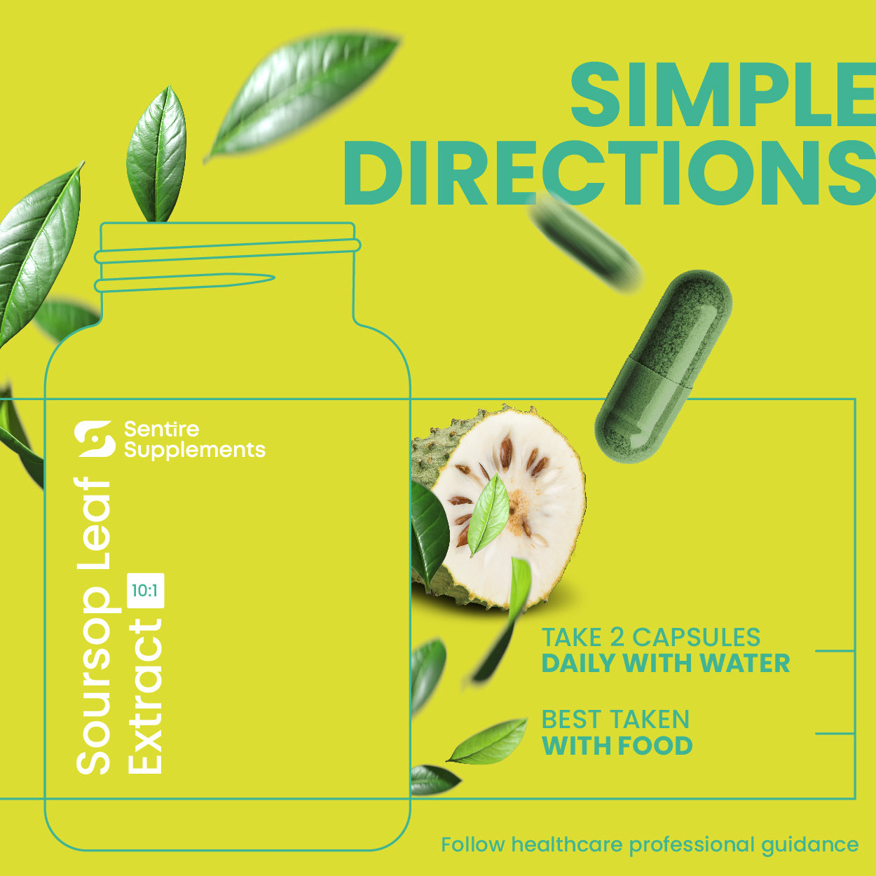 Soursop Leaf Extract 60 Caps