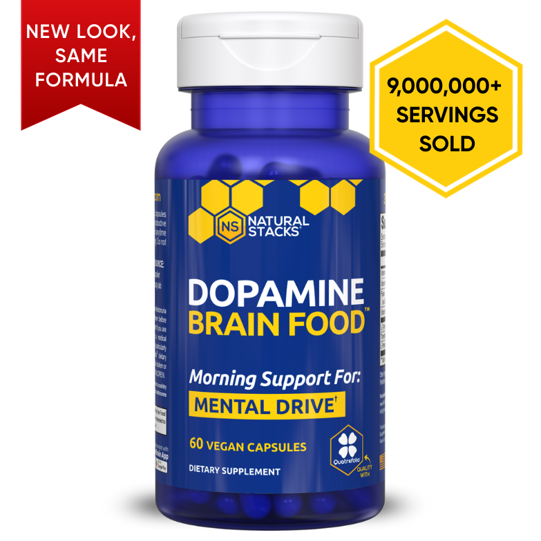 Natural Stacks Dopamine Brain Food