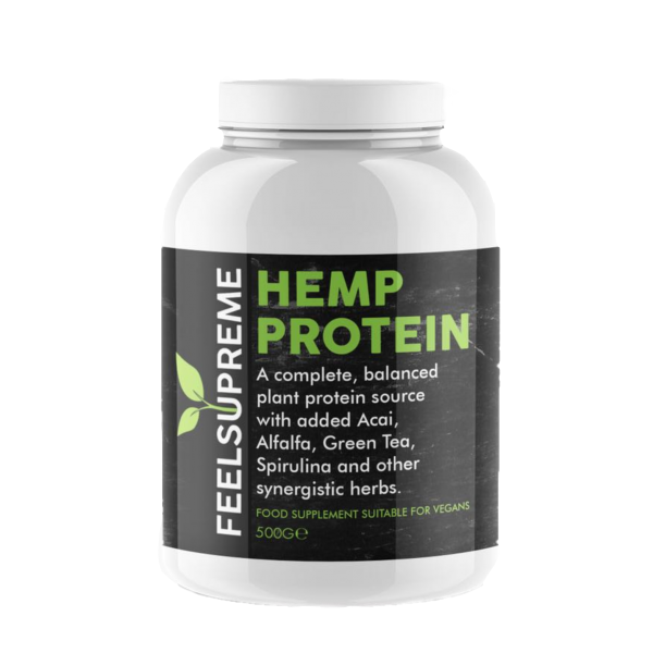 feel supreme hemp protein (500g powder)