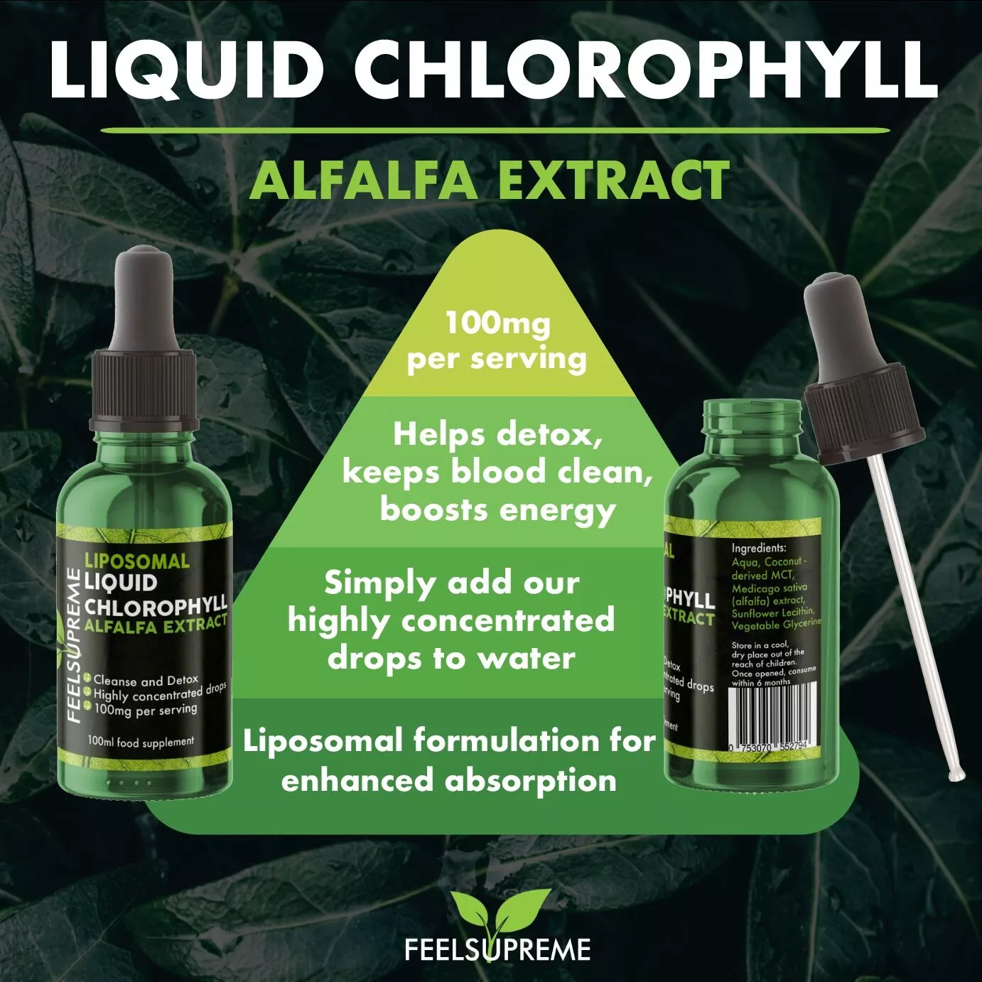 Liposomal Liquid Chlorophyll now available in Ireland