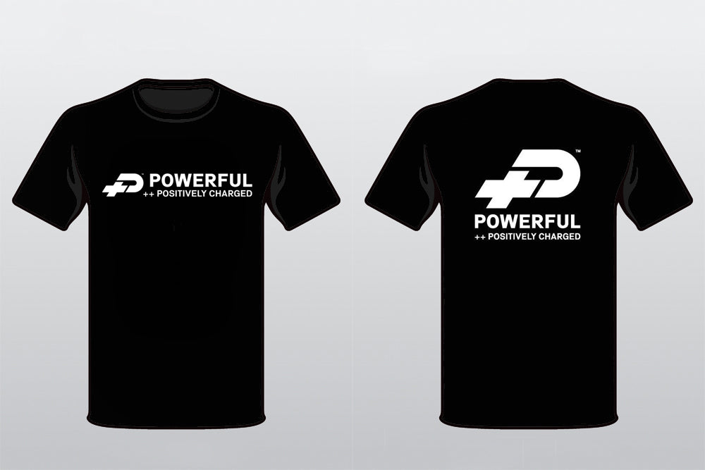 powerful positively charged - t-shirt