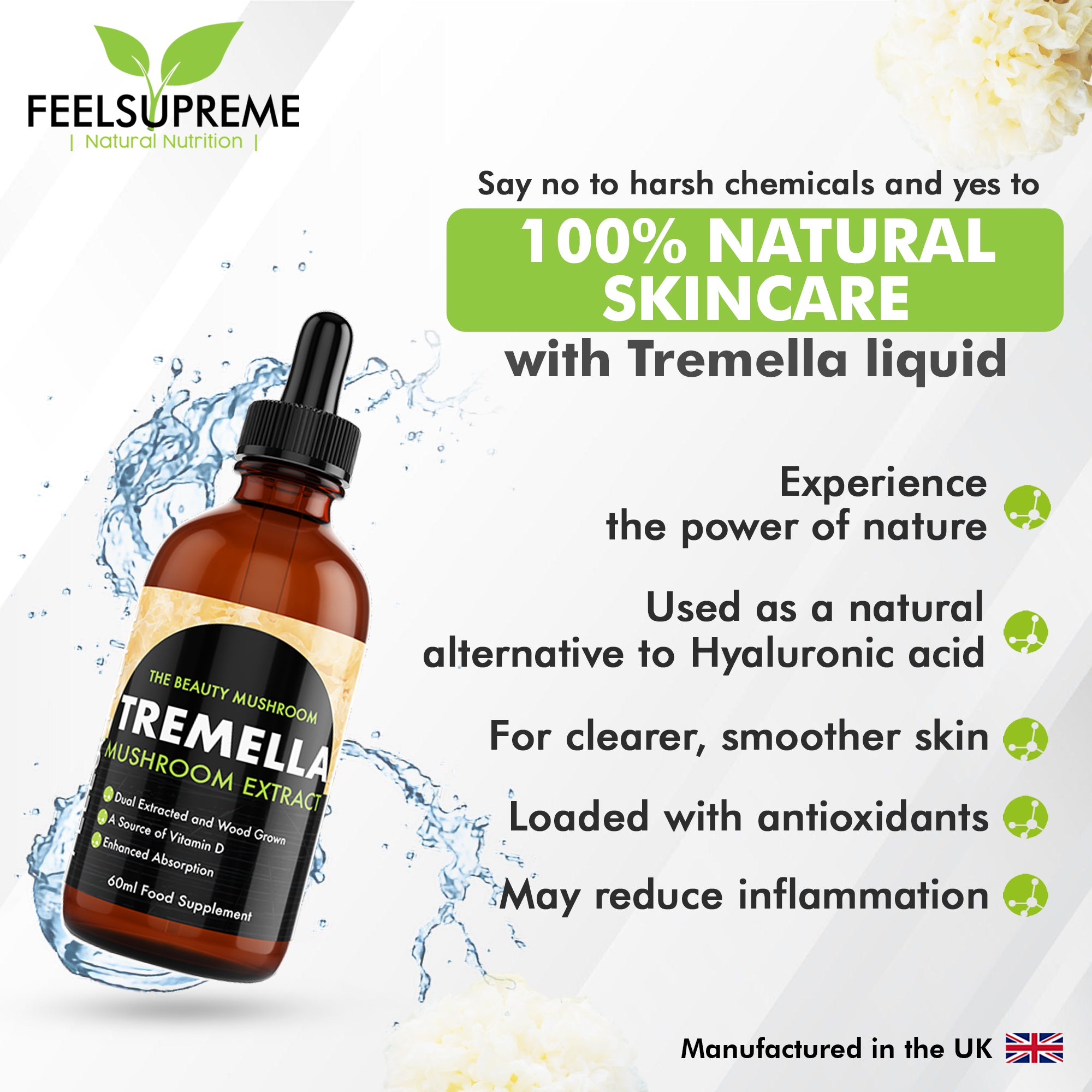 Tremella Mushroom Extract (60 ml)